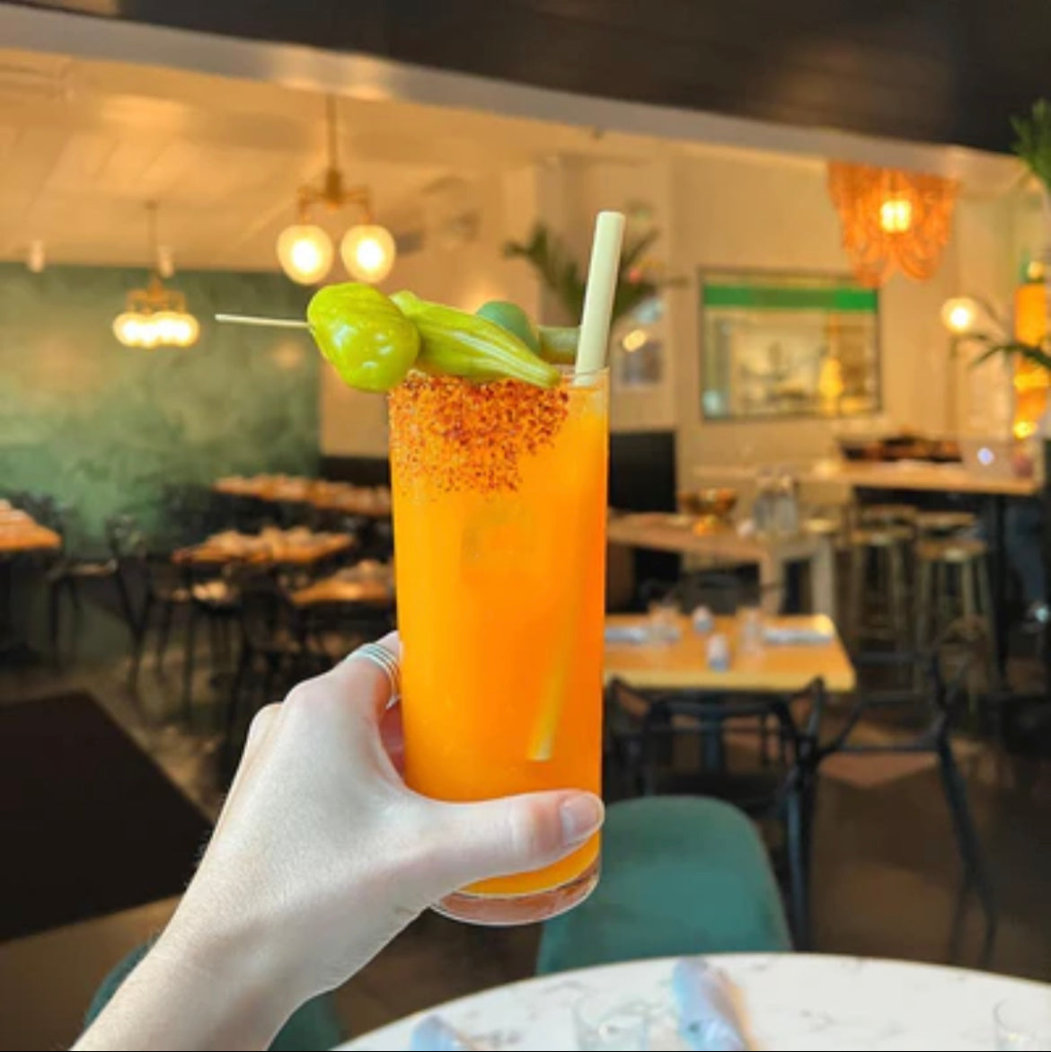 Natural Blonde Salty Blonde - Salt and Bloody Mary Rimmer