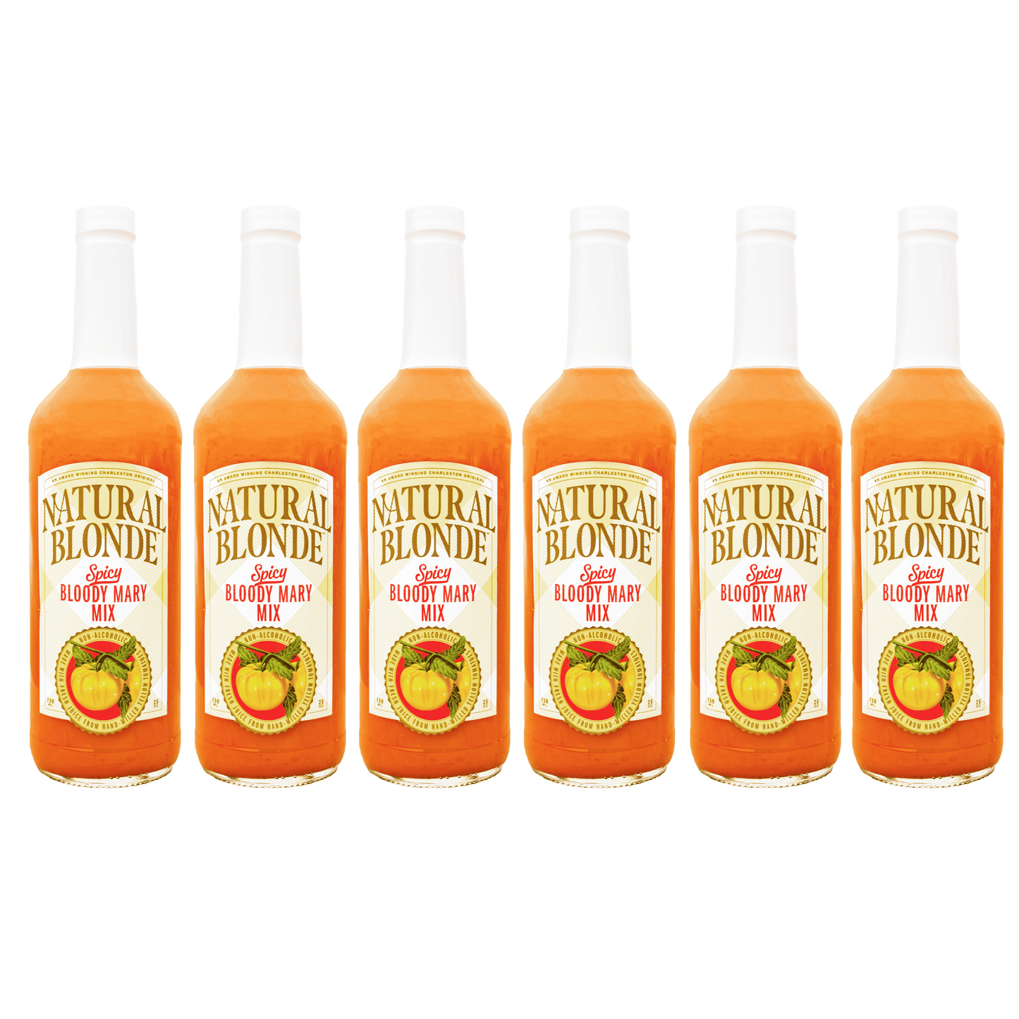 Natural Blonde Spicy Bloody Mary Mix 6-Pack